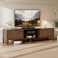 Fluted Mid-Century TV Stand for TVs up to 75"